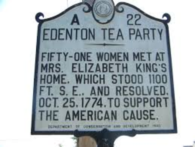 The Edenton Tea Party