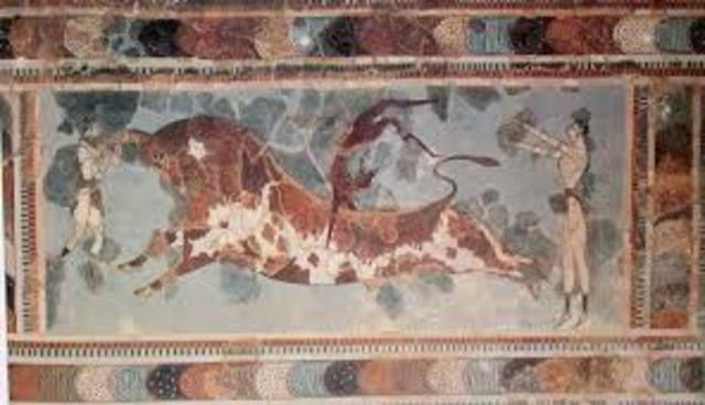 Minoans on the Island of Crete