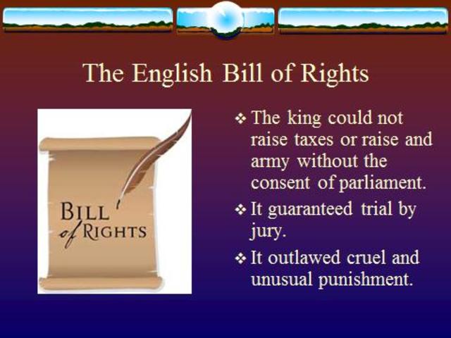 English bill of rights