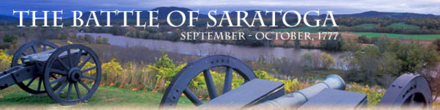 The Battle of Saratoga.