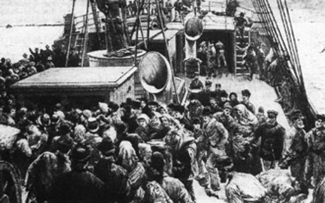 Emigration to the United States and the west