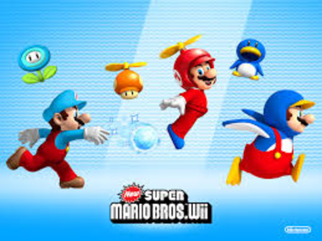 New Super Mario Bros Wii, the consoles are Wii. The copies sold is about 27.88 Million.