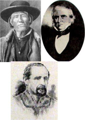 Eitenne Provost, Jim Bridger, and Peter Skene Ogden travel in the Utah Region