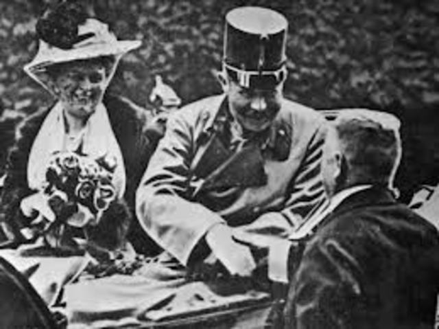 Franz Ferdinald and wife