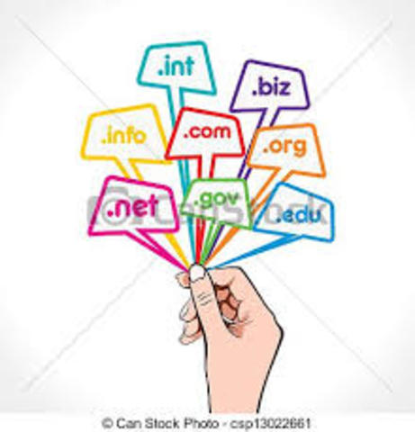 The domain name system was created