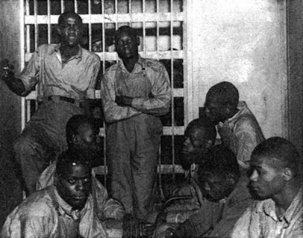 Arrested at a Train Station