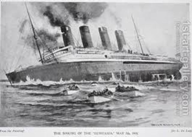 Sinking of the Lusitania