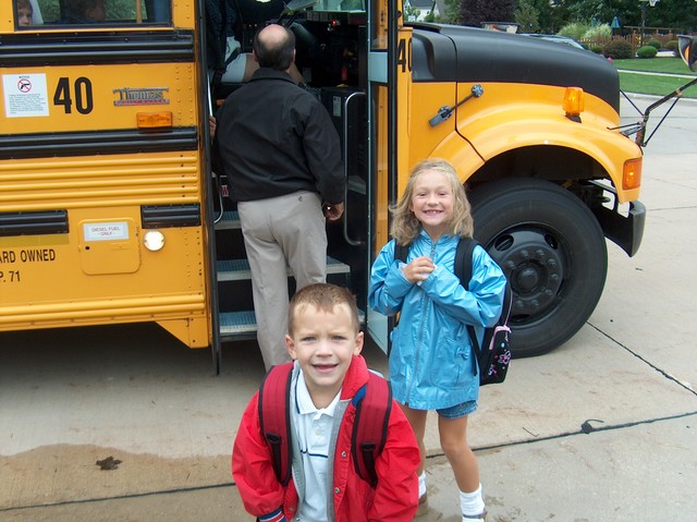 Empecé a ir a la escuela.