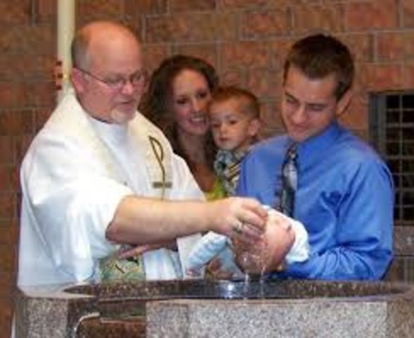 Me bautizaron en 1999.