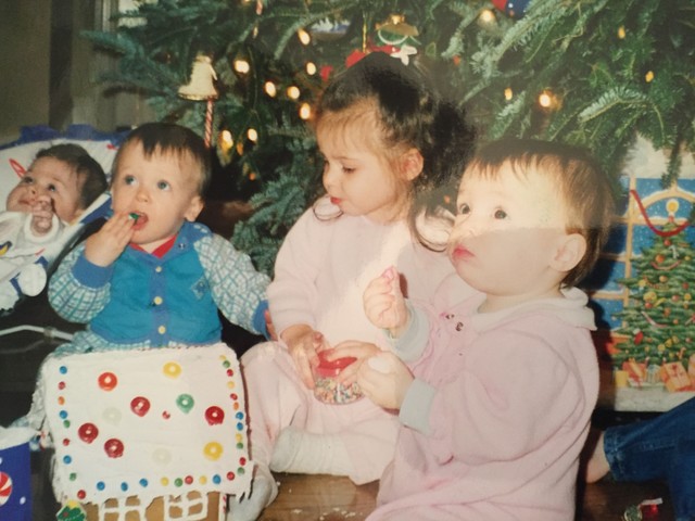 Celebré La Navidad por primera vez en 1998.