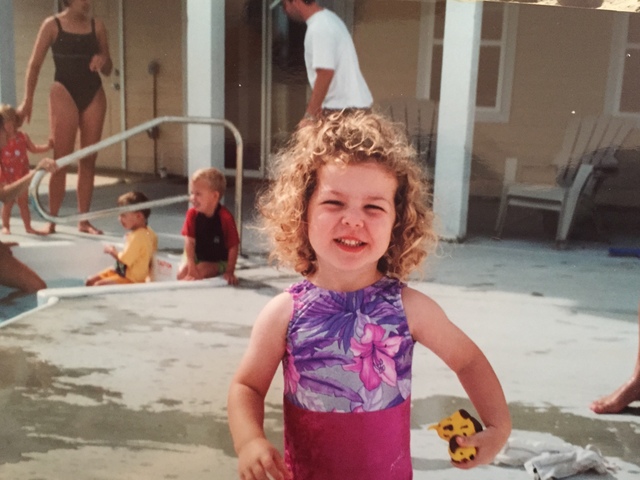 Aprendí a nadar en 2005.