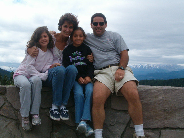 Visité mi tia en Oregon en 2008.