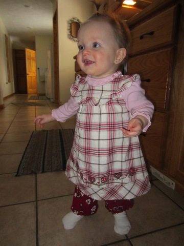 Empecé a caminar a los 11 meses.