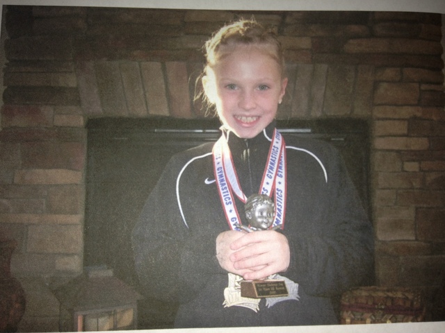 Primera vez que gané una competencia de gimnasio en 2008.