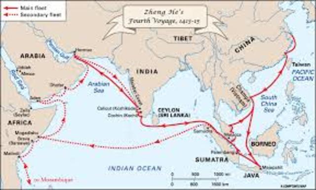 Zeng he voyages