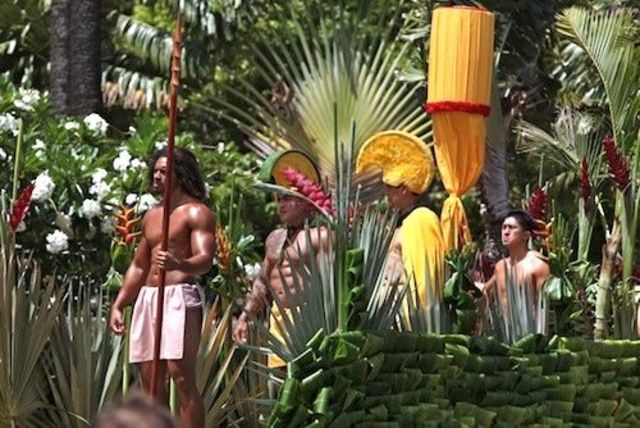 Kamualii Makes Agreement With Kamehameha