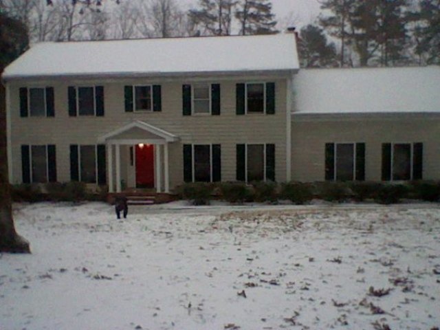 Mi familia nos mudamos de Charlotte a Weddington.