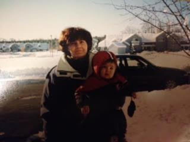 Visité Maine y vi nieve