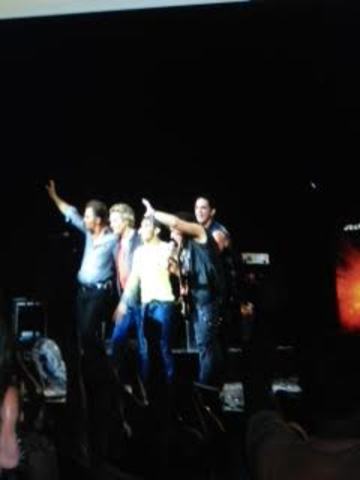 Vi un concierto de Journey
