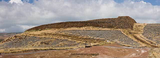 The Puukohola Heiau was built
