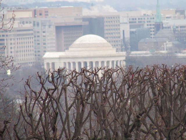 Invierno pasado visite Washington D.C.