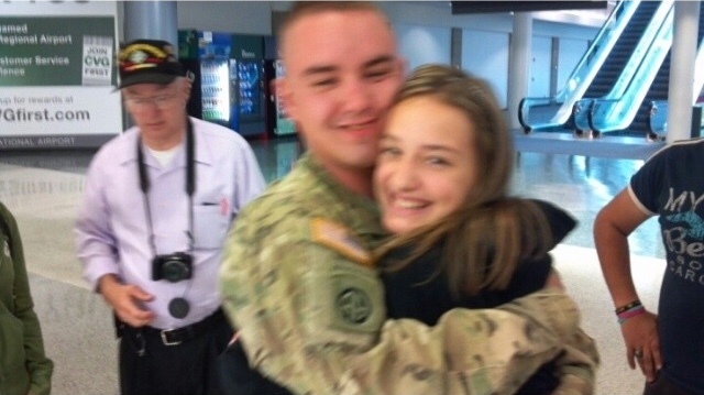 Brandon leaves for the Army