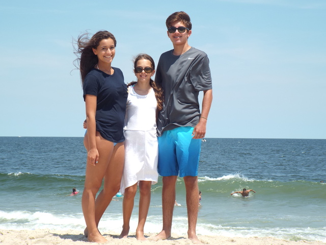 Anduve en la playa por primero vez en el ciudad donde nací después del destrucción de Hurricane Sandy.