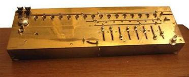 La calculadora basada en engranajes