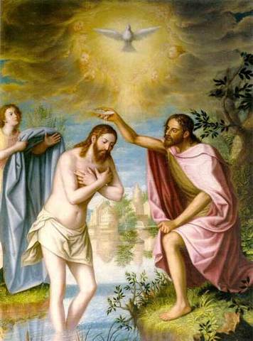 San Agustín se bautiza