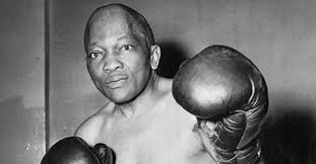 first african american boxing champion