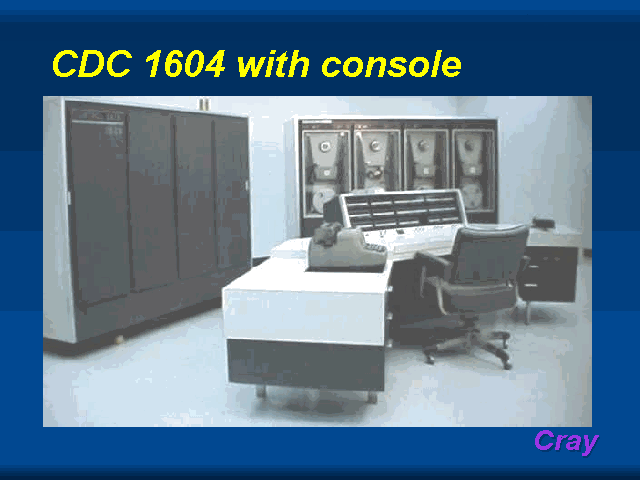 CDC Launches 1604 Computer