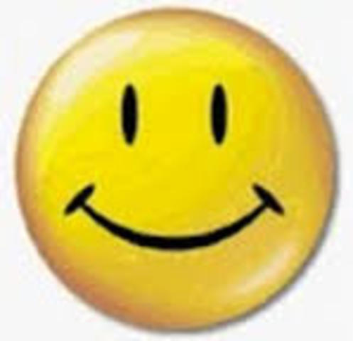 The first emoticon :-)