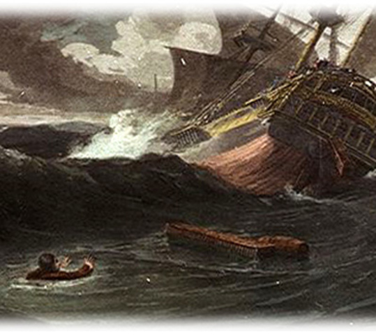 John Howland fell overboard