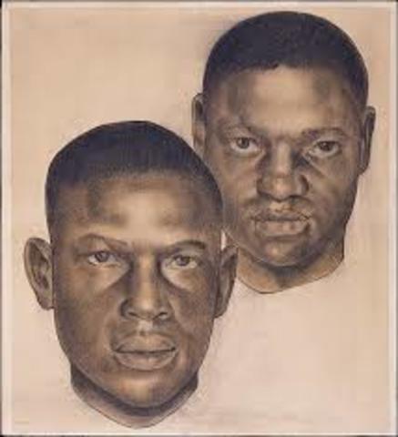 Haywood patterson and Clarence Norris sentenced to death