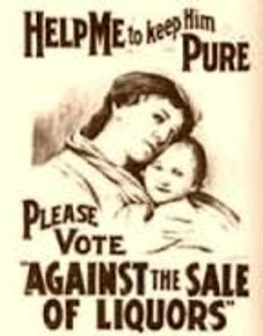 Prohibition is Proposed