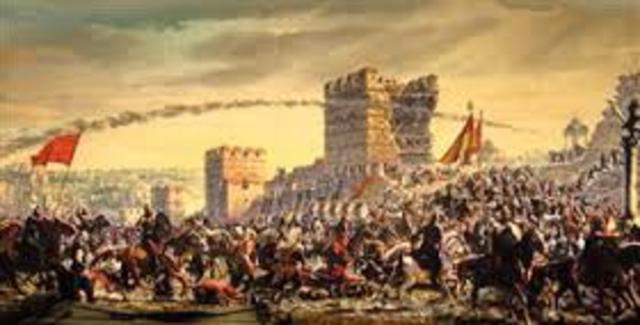 Ottomans conquer Constantinople