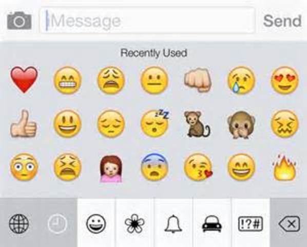 The first emoticon :-)