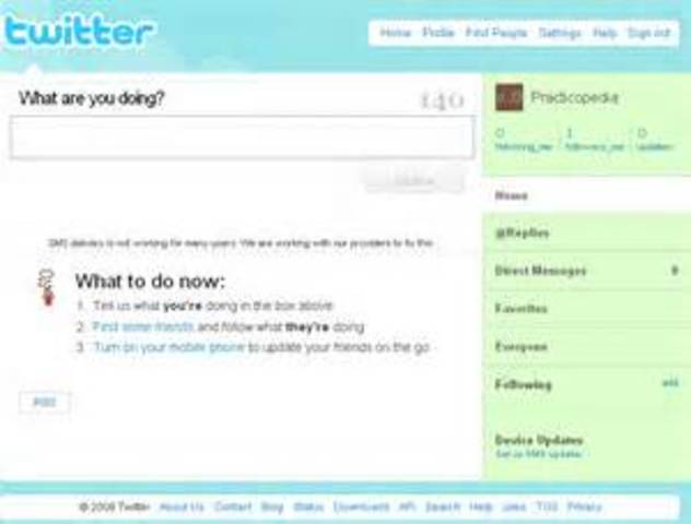 When twitter was created