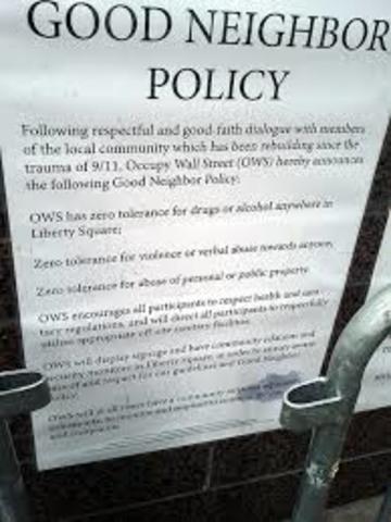 Good neighbor policy