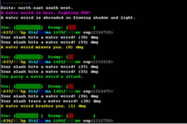 MUD – The earliest form of multiplayer games was debuted