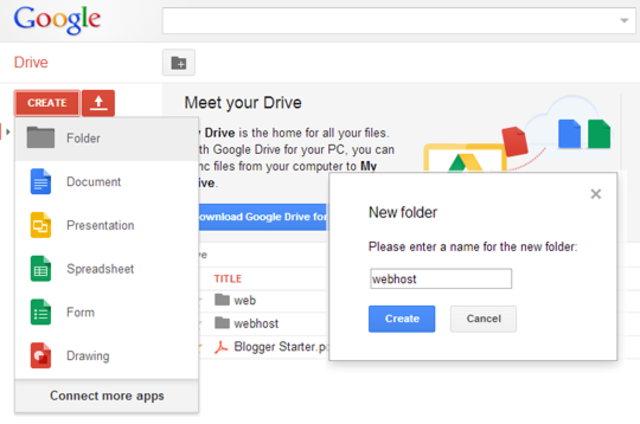 Google Drive Created