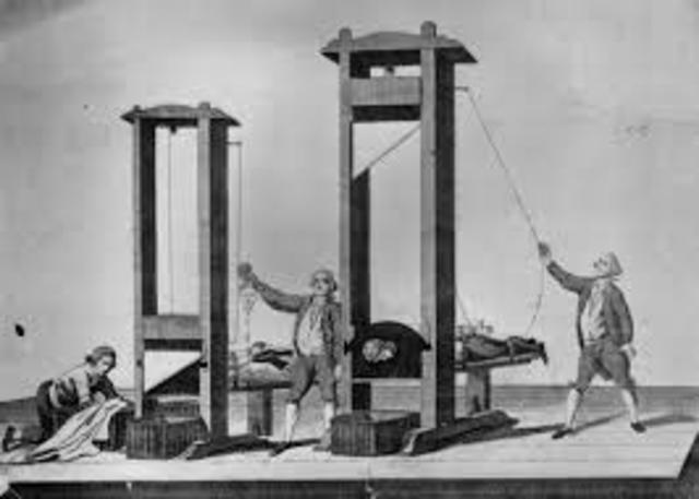 King Sentenced to Guillotine