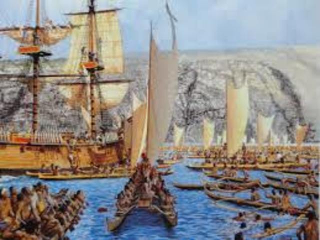 Kamehameha attemps to attack Kauai