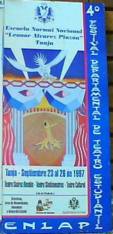 En el año 1997,se realiza el V festival de teatro.