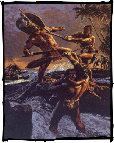 Established The "Law Of The Splintered Paddle"