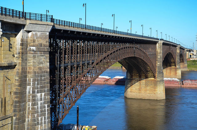 Eads bridge is completed