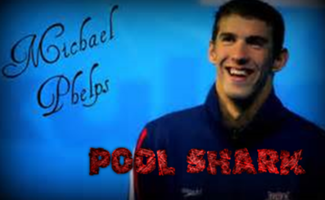 The Pool Shark-Michael Phelps