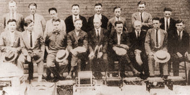 Scottsboro defense commity is organized