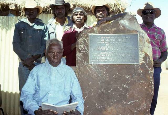 Whitlam Government Returns Land to Gurindji People