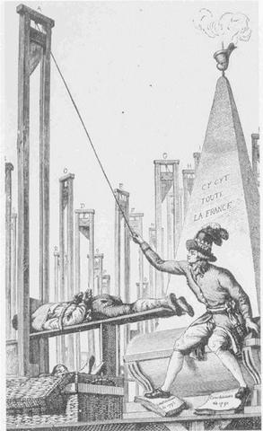 Executed of Robespierre